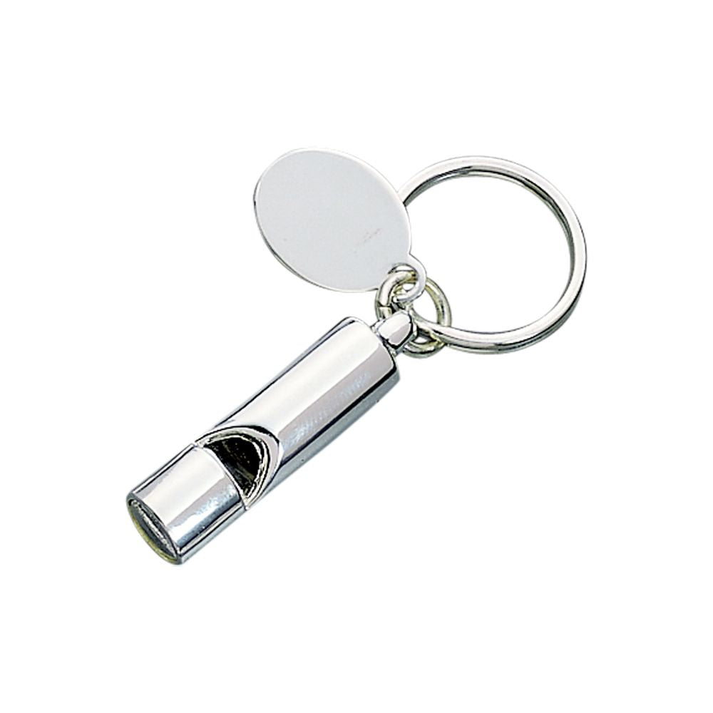 English Bobby Style Whistle Keychain-0