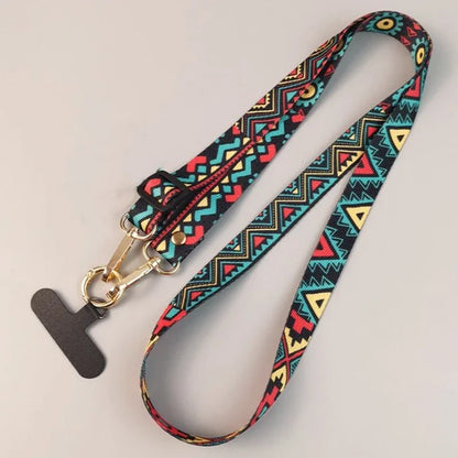 Retro Crossbody Phone Strap – Adjustable Anti-Lost Lanyard for iPhone & Android