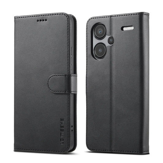 Xiaomi Redmi Note 13 Flip Case – Leather Wallet Cover with Magnetic Card Holder for Note 13/13 Pro/Pro Plus 5G & 4G