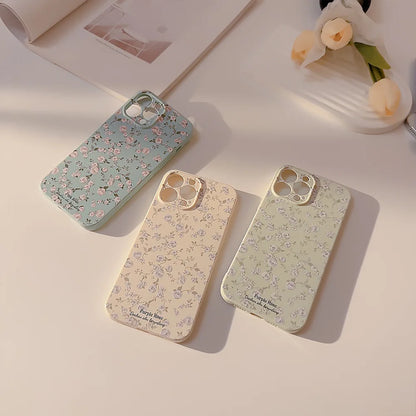 🌸Vintage Floral iPhone Case🌺 – Cute Rose Shockproof Cover for iPhone 11–16, Pro Max & Plus, Stylish and Durable