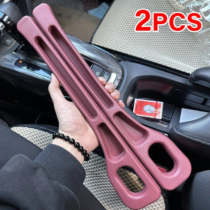 Car Seat Gap Filler – Leak-Proof Strip with Wallet & Phone Holder Organizer
