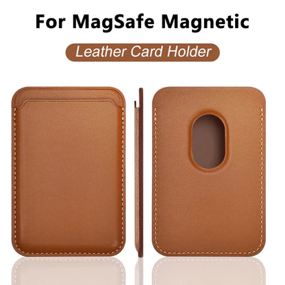 For Magsafe Magnetic Wallet Phone Case For iPhone 14 13 12 Pro Max Leather Card Holder Bag For iPhone 13 mini Cover Accessories