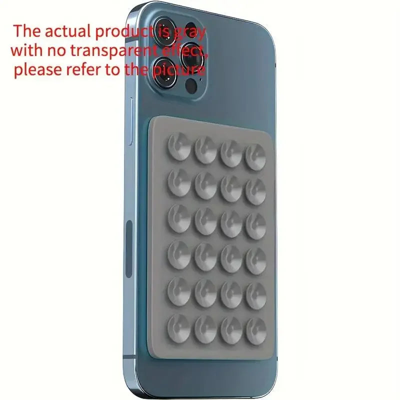 Multifunctional Suction Phone Holder Mat – Anti-Slip Stand & Mount Sticker