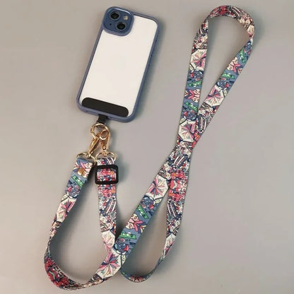 Retro Crossbody Phone Strap – Adjustable Anti-Lost Lanyard for iPhone & Android