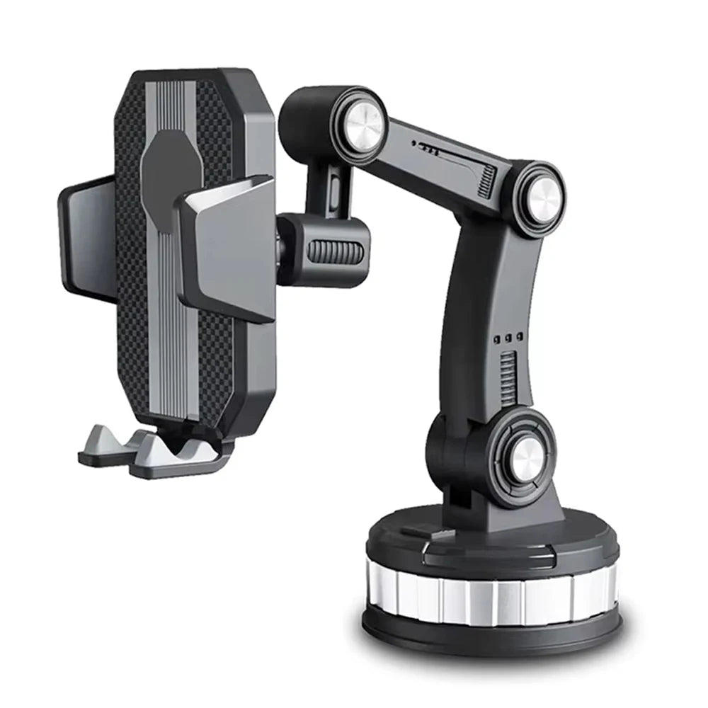 Car Phone Holder Stand Mount Powerful Suction for Dashboard Windshield Air Vent Accessories Automobile for IPhone 16 Smartphone