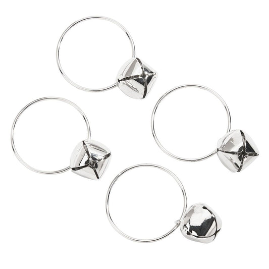Jingle Bell Napkin Rings, Set Of 4, Np-0