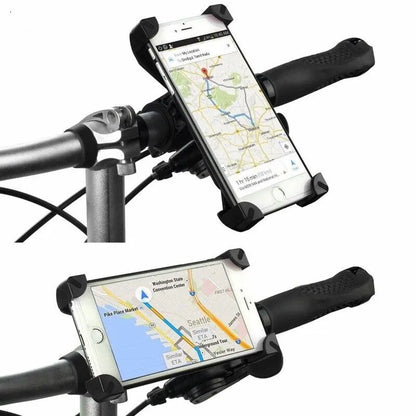Universal Bike Phone Mount – Clip Bracket for Scooters, MTB & Road Bikes