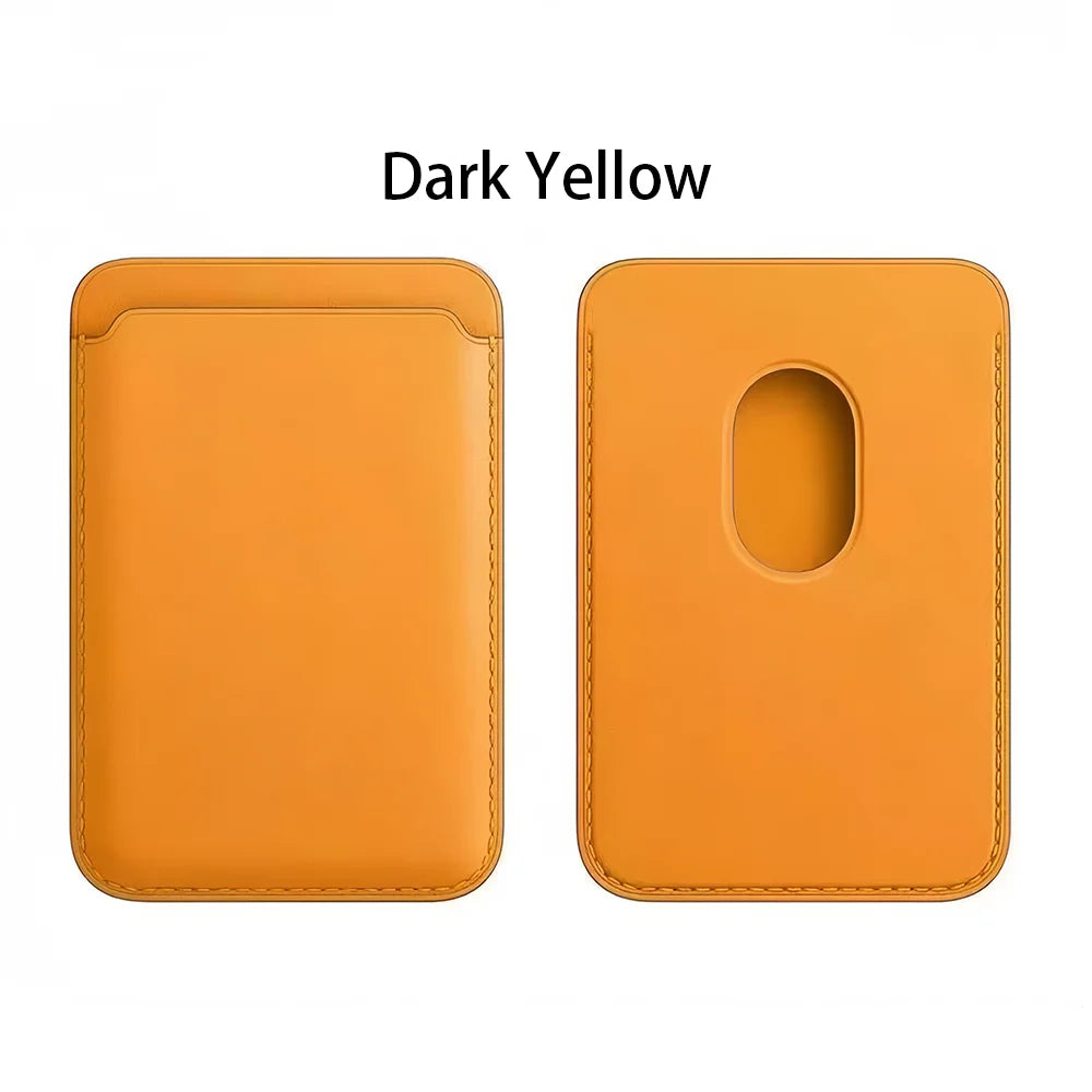 For Magsafe Magnetic Wallet Phone Case For iPhone 14 13 12 Pro Max Leather Card Holder Bag For iPhone 13 mini Cover Accessories