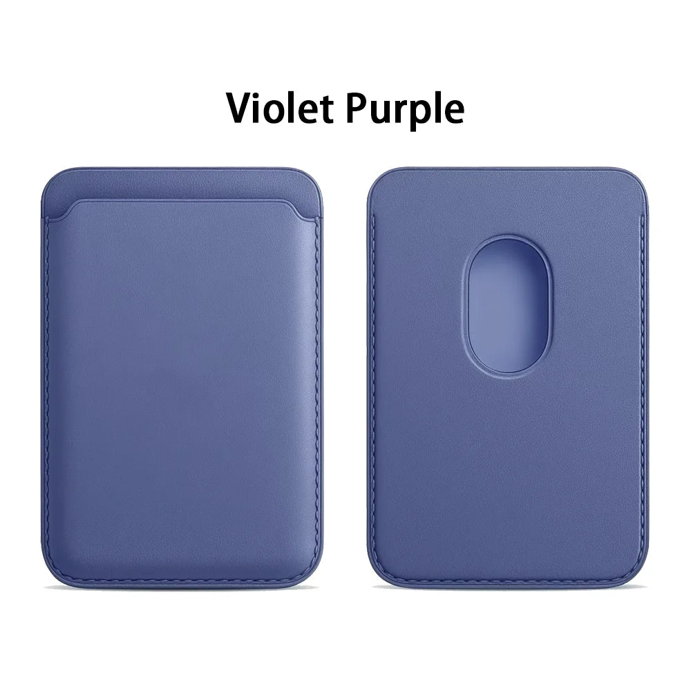 For Magsafe Magnetic Wallet Phone Case For iPhone 14 13 12 Pro Max Leather Card Holder Bag For iPhone 13 mini Cover Accessories