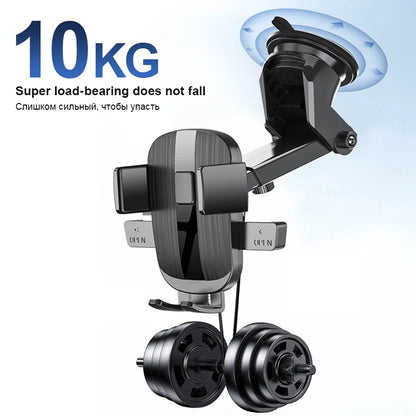 Adjustable Suction Car Phone Holder – Secure Mount for iPhone, Samsung & Huawei