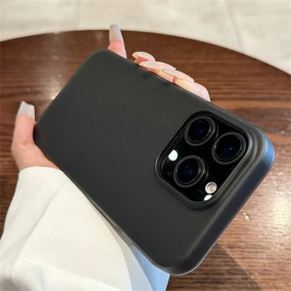 Soft Matte Candy iPhone Case – Transparent Shockproof Silicone Bumper Cover for iPhone 8–16 Series, Pro Max & Plus