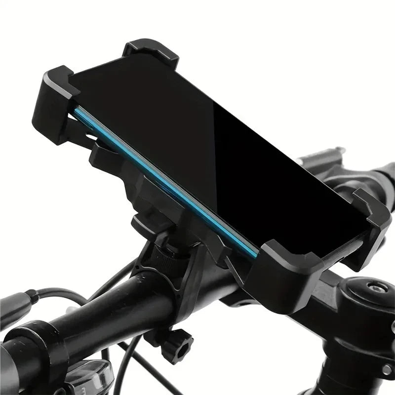 360° Rotating Bike & Motorcycle Phone Holder – GPS Clip Mount for Cycling & Sports