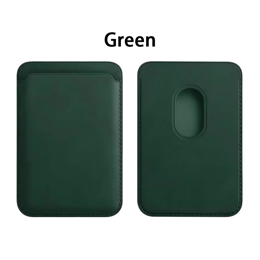 For Magsafe Magnetic Wallet Phone Case For iPhone 14 13 12 Pro Max Leather Card Holder Bag For iPhone 13 mini Cover Accessories