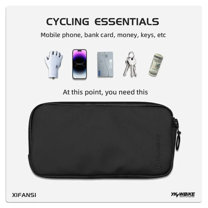 Essential Bike Phone Bag – Waterproof, Sweat & Dirt Proof Cycling Jersey Frame Case